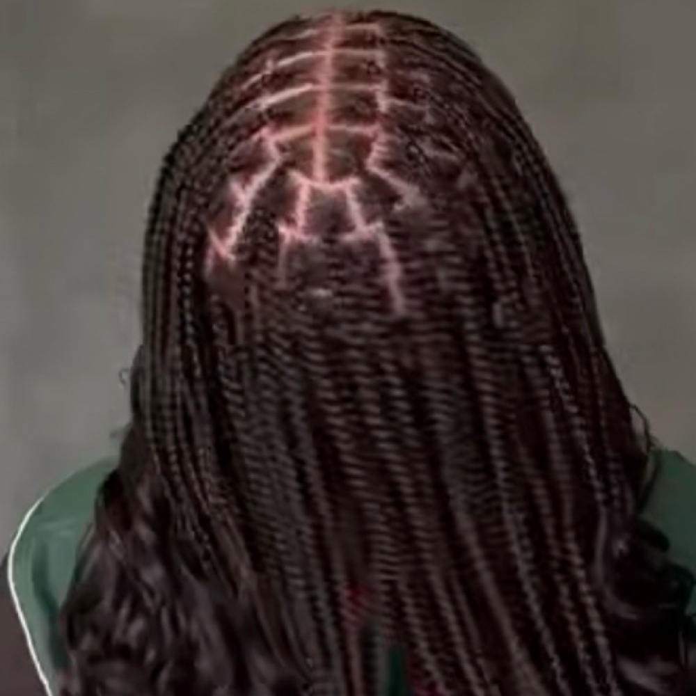 MEDIUM FRENCH BRAIDS at Quin's Hair Braiding in Upper Marlboro, MD