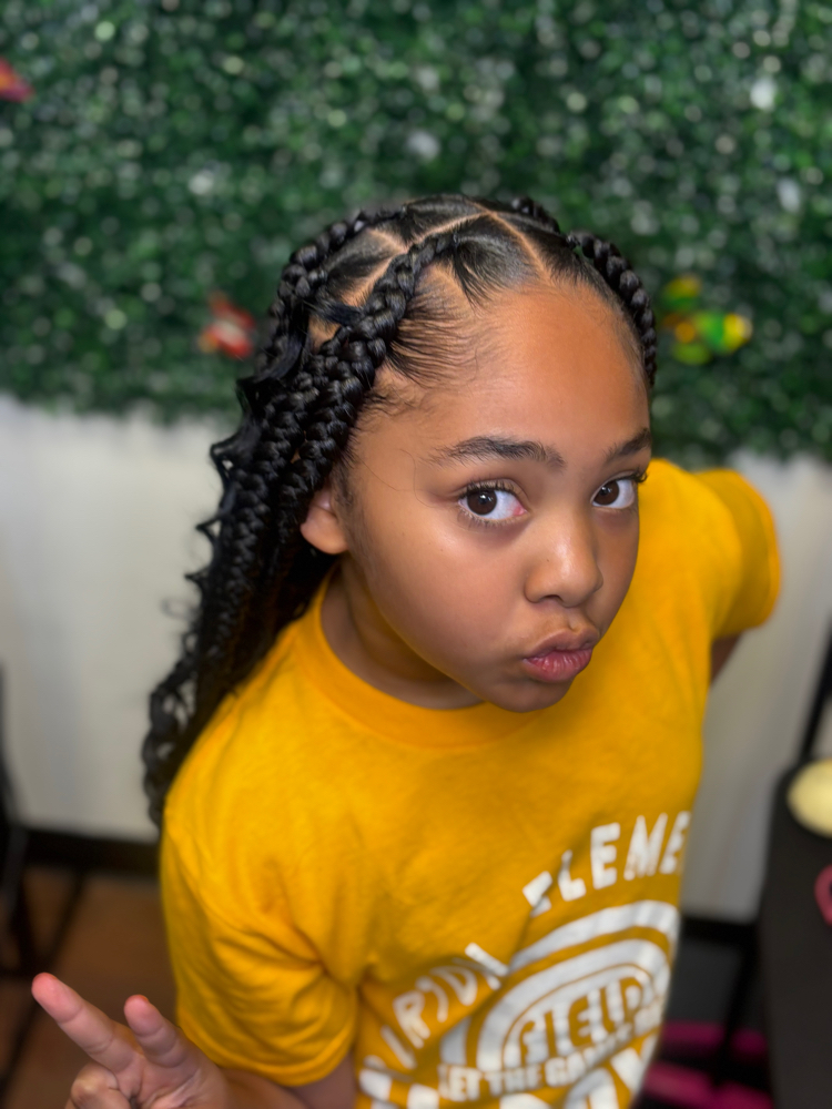 Kids Box Braids (Girls)