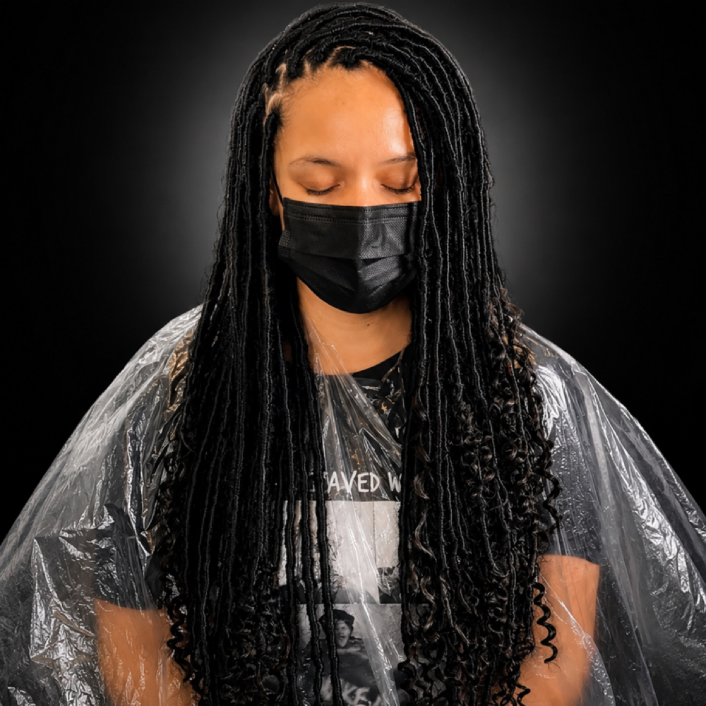 Boho Faux Locs at Thairapy Collection in Washington, DC