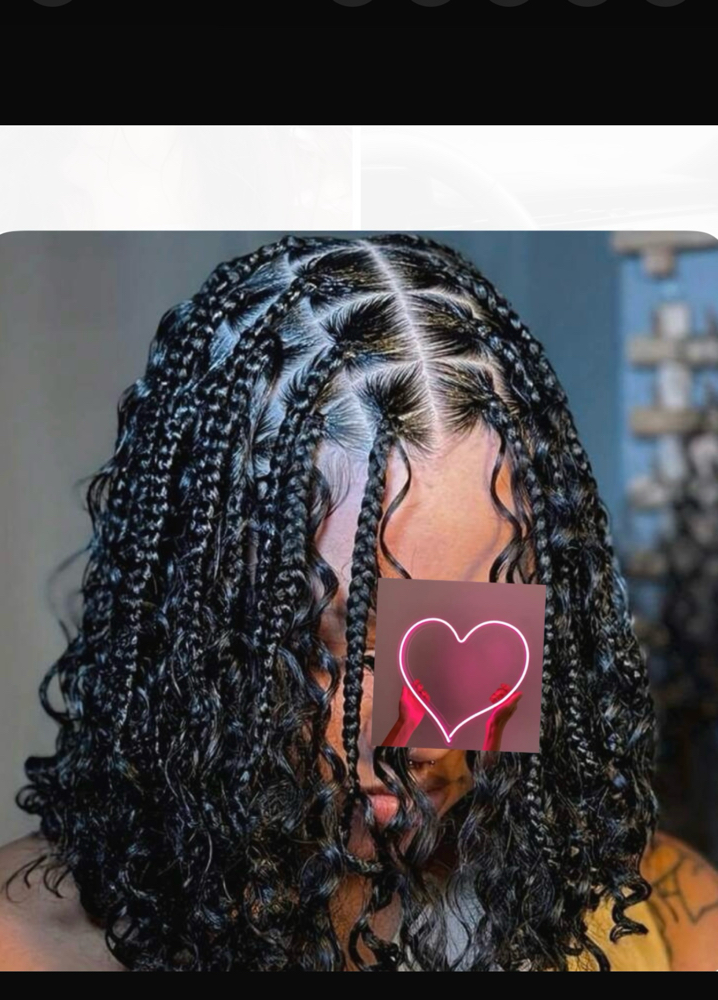 Boho Knotless Bob at NAY HAIR BRAIDING in Springhill, FL