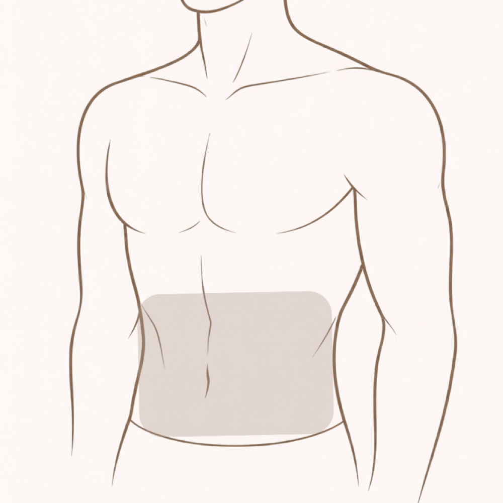 Stomach at Bare Society | Wax Lounge in Milton, WA