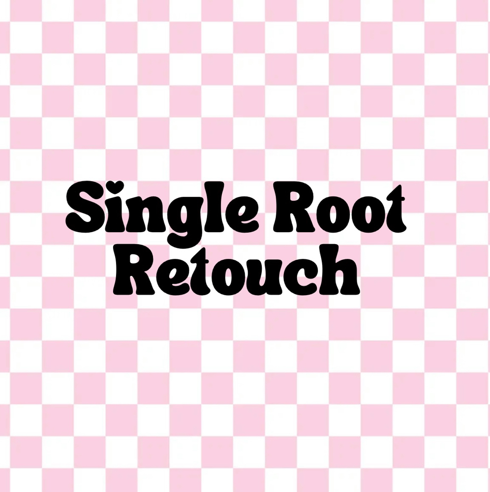 Single Root Retouch