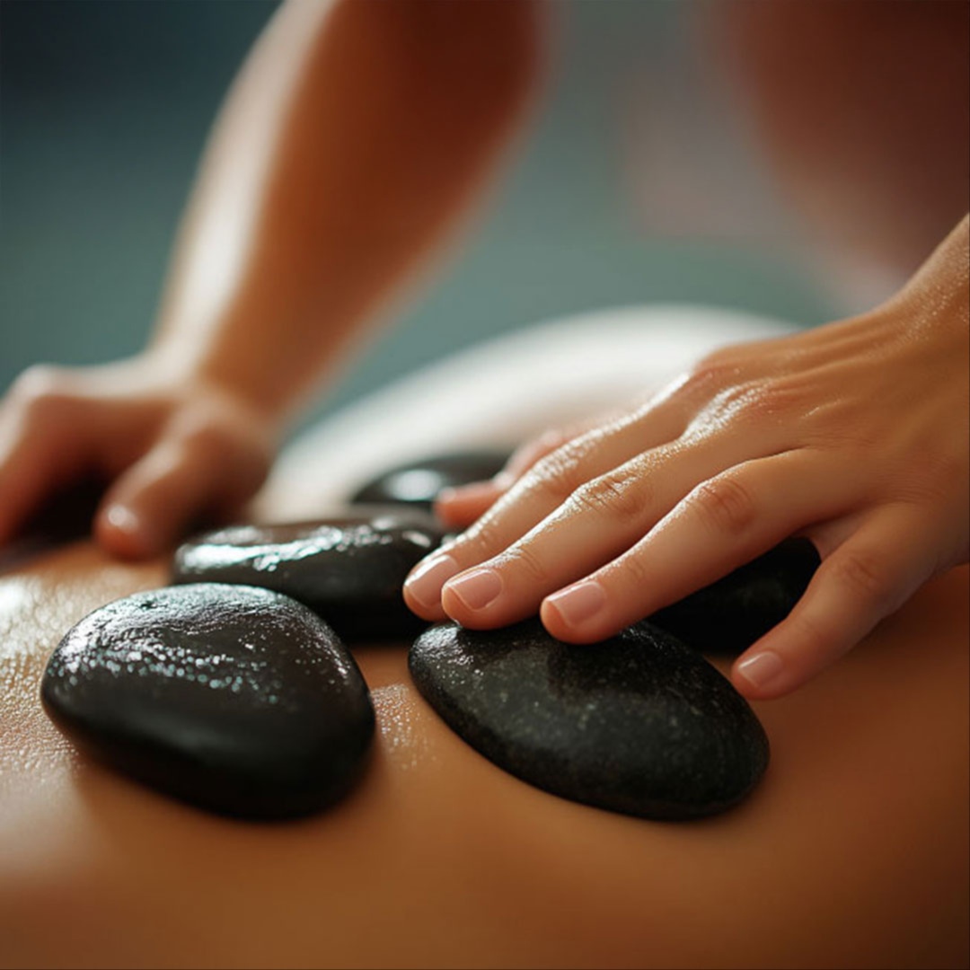 Hot Stone Back Treatment 45 Min at Sheri  Day Spa by the Sea in Morehead City, NC