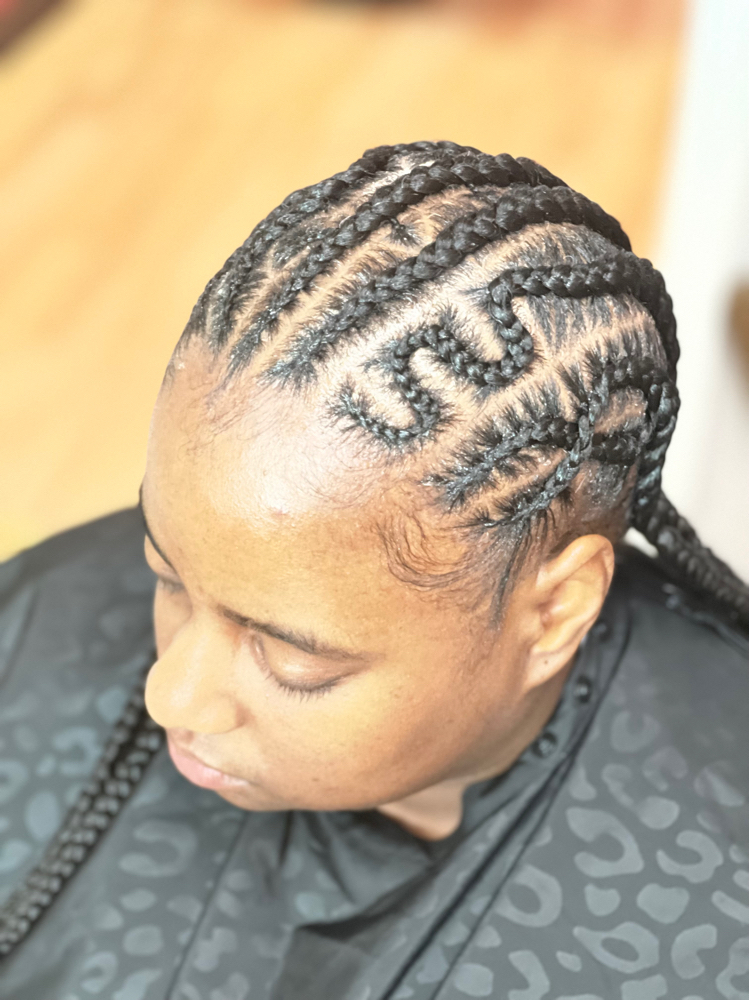 Braids With Design (cornrows)