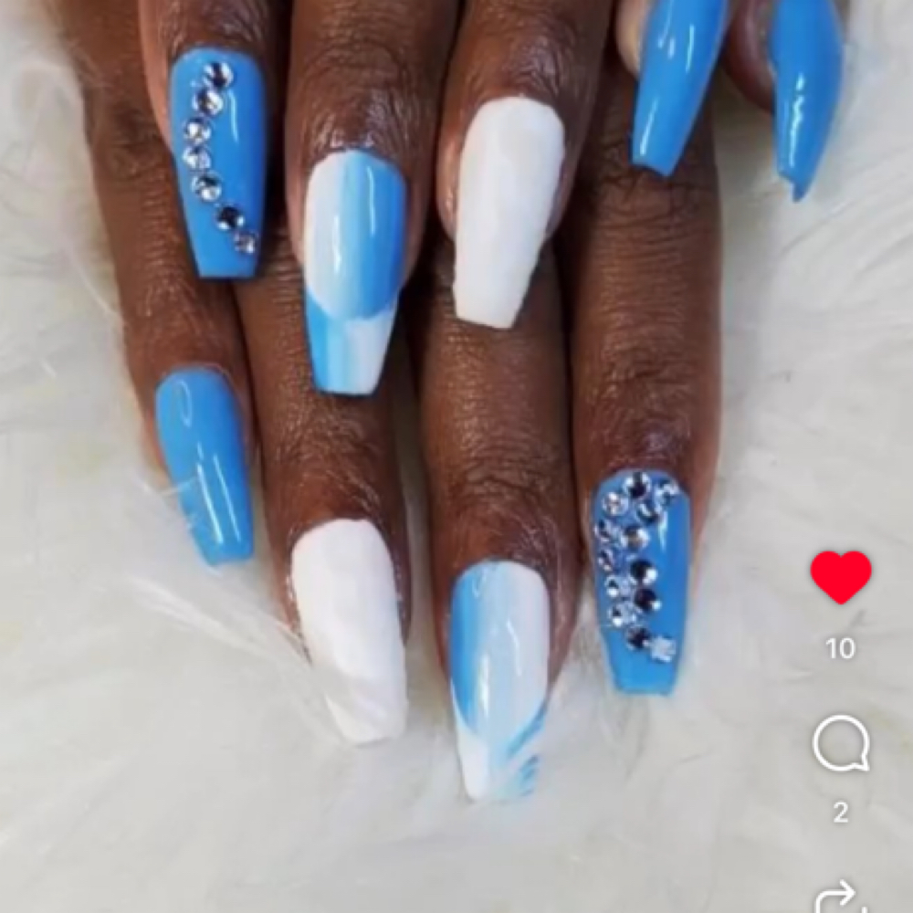 Ombre Nail Design at Sexc’s Spa N Boutique LLC in Lathrup Village, MI