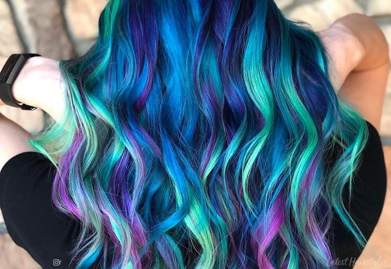 Mermaid Hair Color