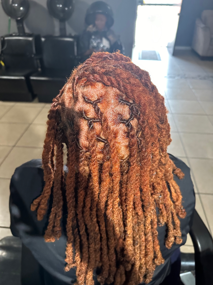 Retwist With Perment Color Change