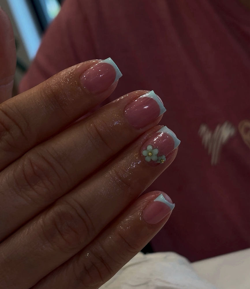 Classic Mani at Pretty Nails By Eli in Wilmington, NC