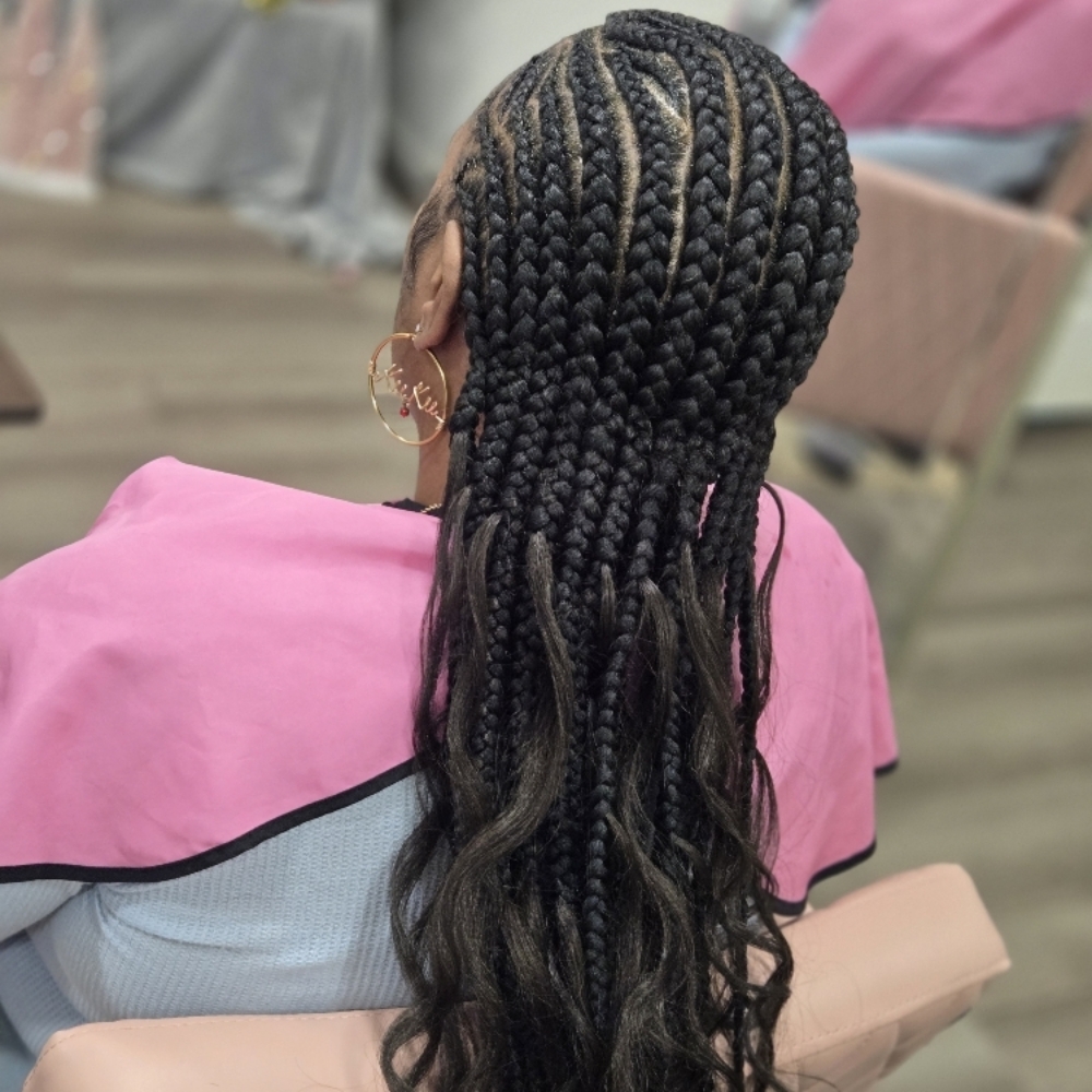 Feedin Braids at All Styles by Lady in Atlanta, GA