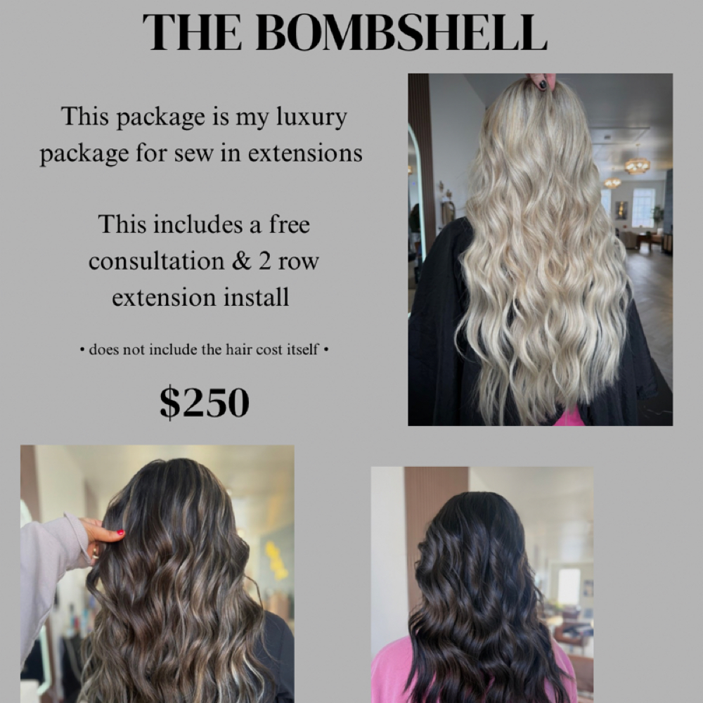 The Bombshell Package at Hair by Kristen Lynn in Goldsboro, NC