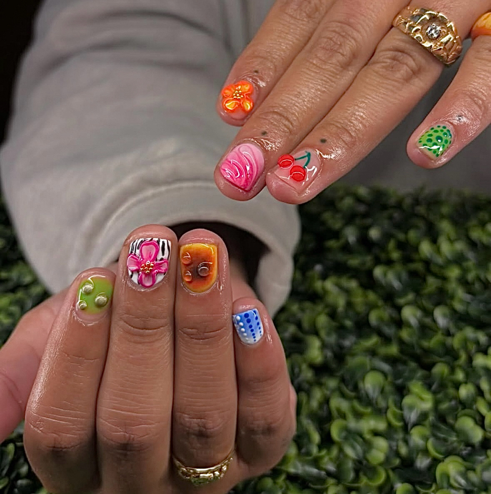 Manicures at Alyssa Acrylics in Niles, MI
