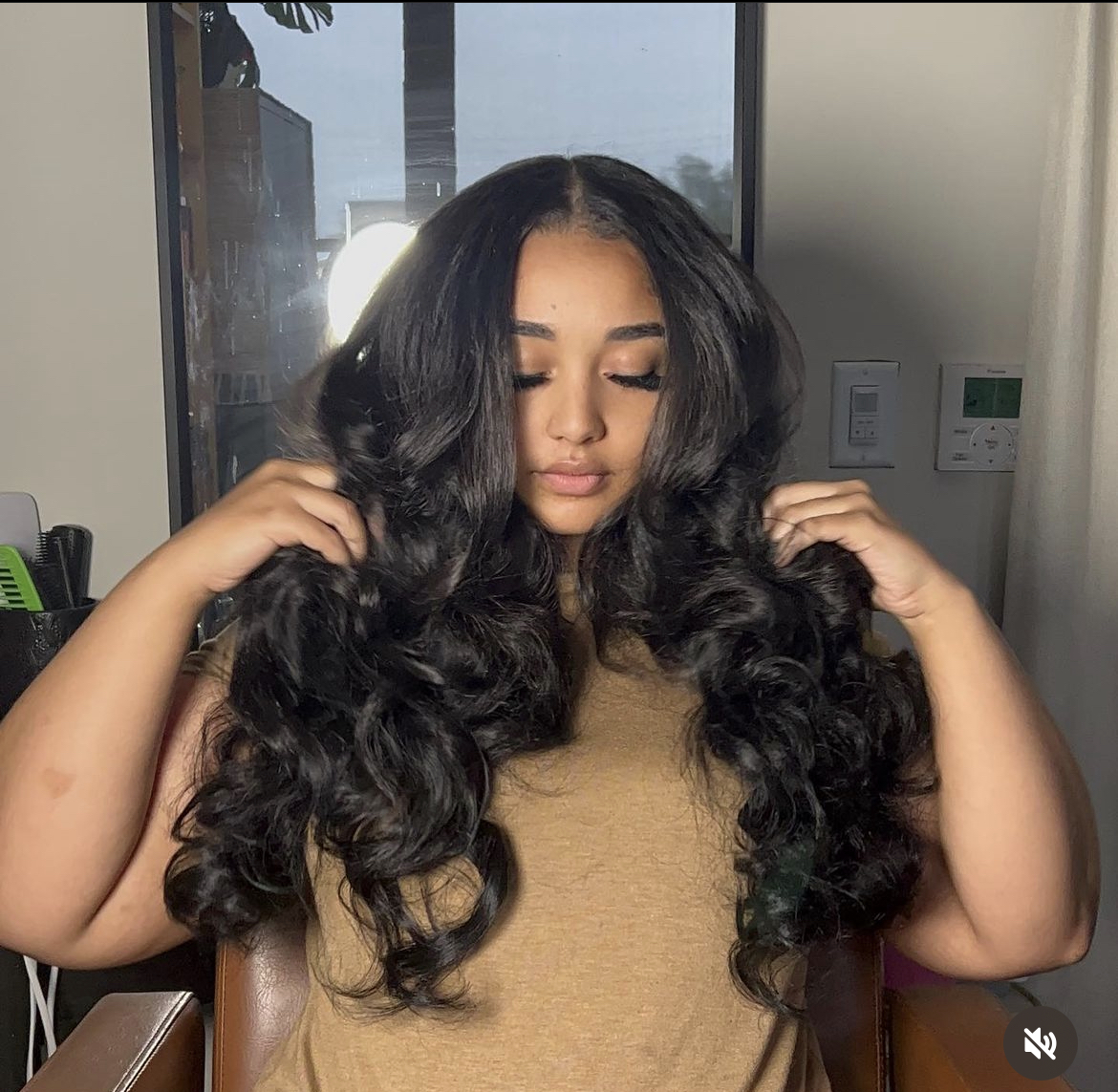 Silk press + Clip in Package at TheAfterEffect in Houston, TX