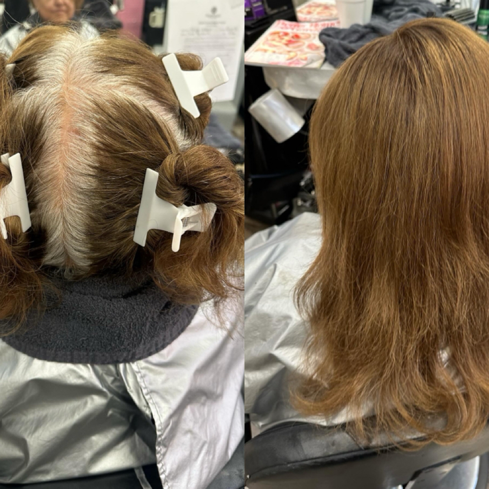 Root Retouch at Honey Glow Beauty Co. in Myrtle Beach, SC