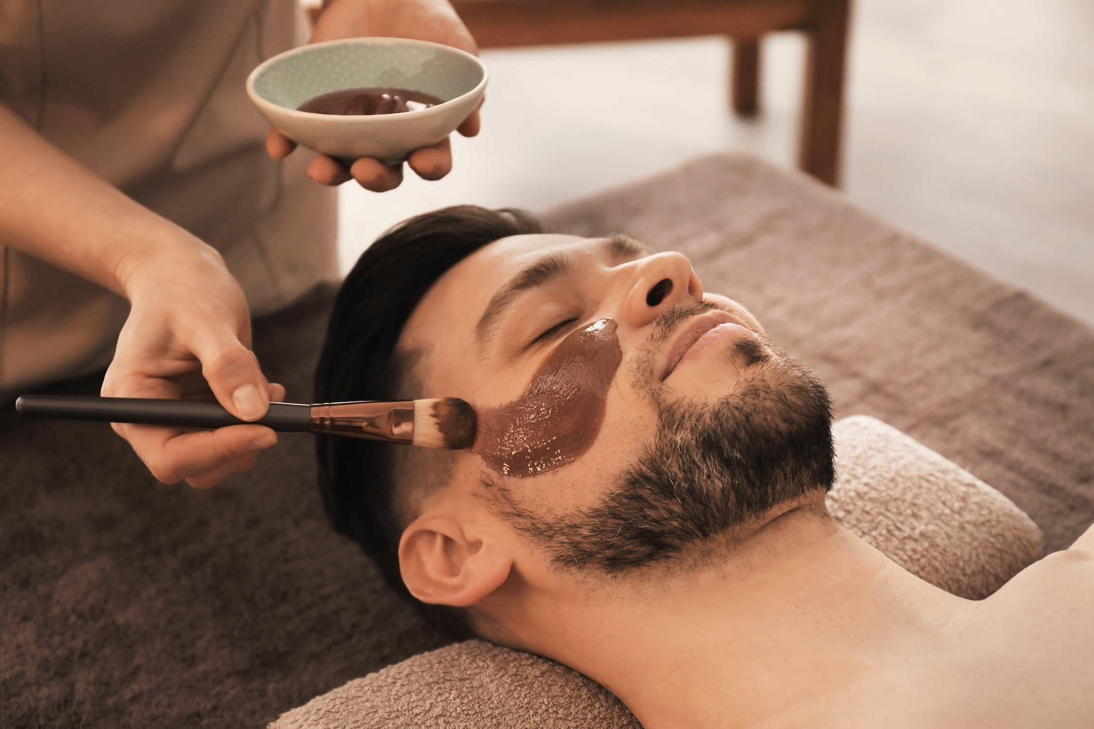 Gentlemen’s Facial at Baredayspa in Hickory, NC