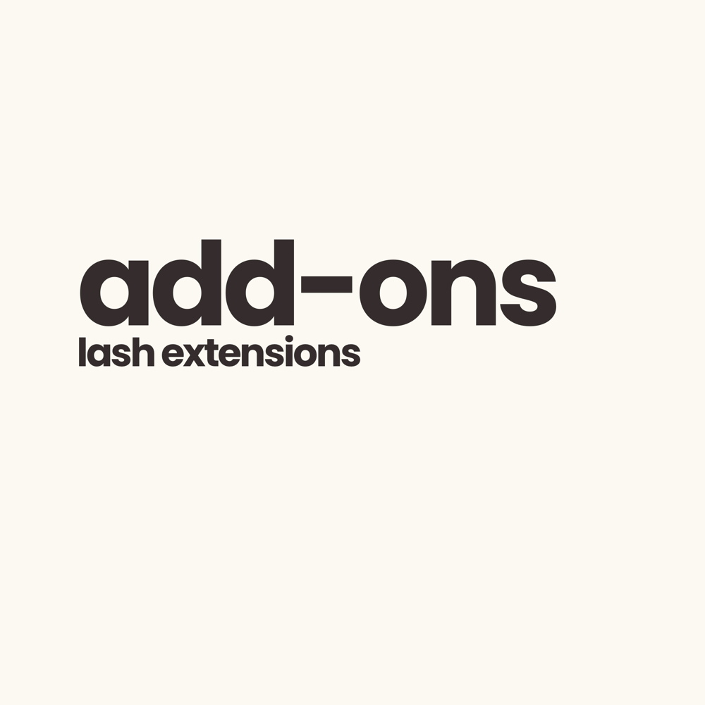 Lash Extension Add-ons at KW LASHES + BROWS in Bountiful, UT