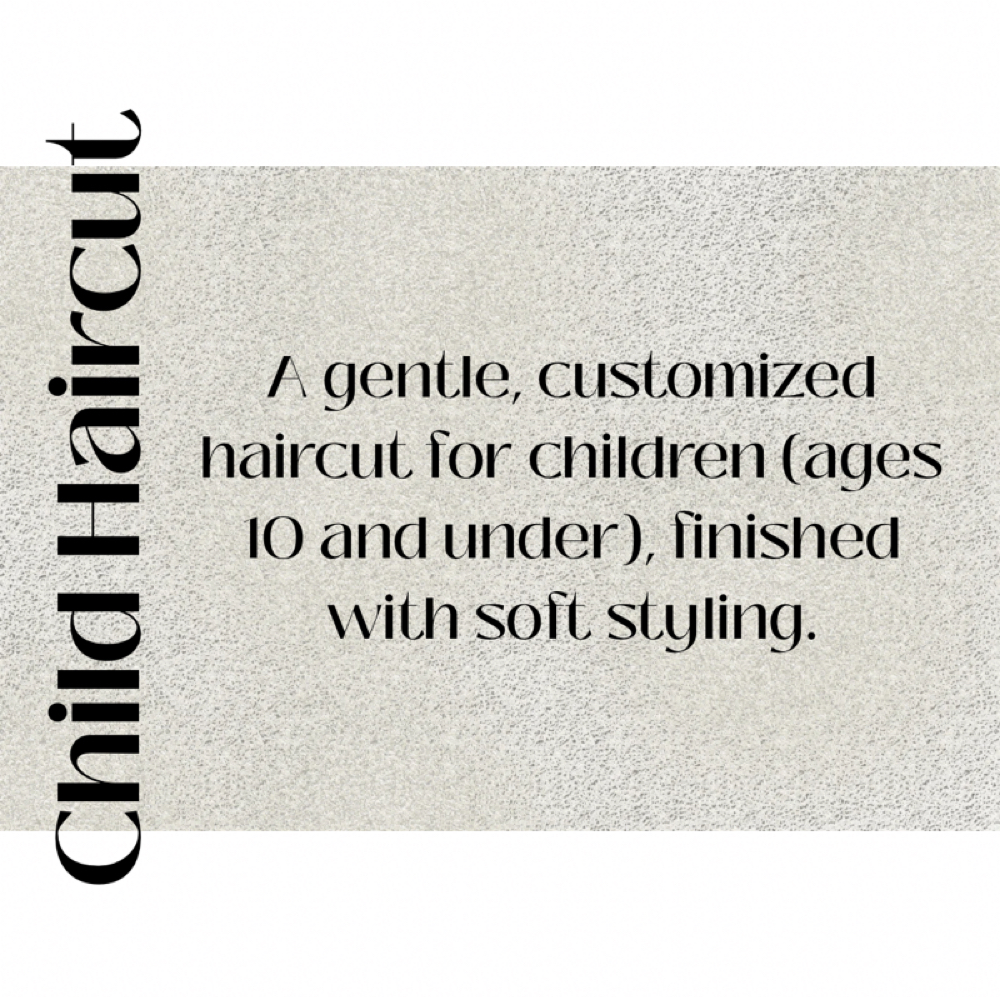 Child Haircut at Bella Rosa in Hammonton, NJ