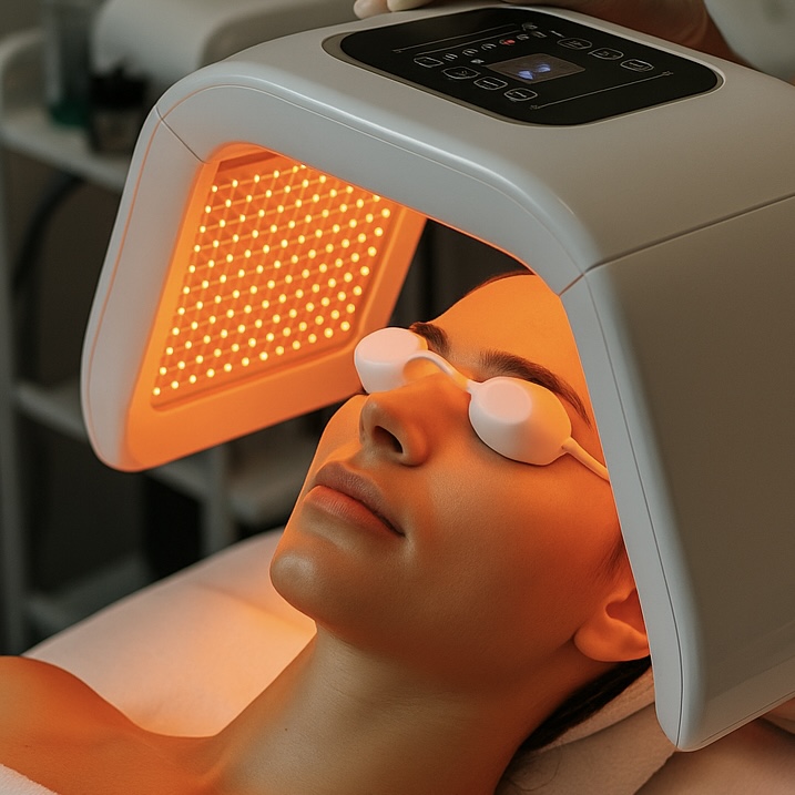 Luxury LED Light Therapy facial