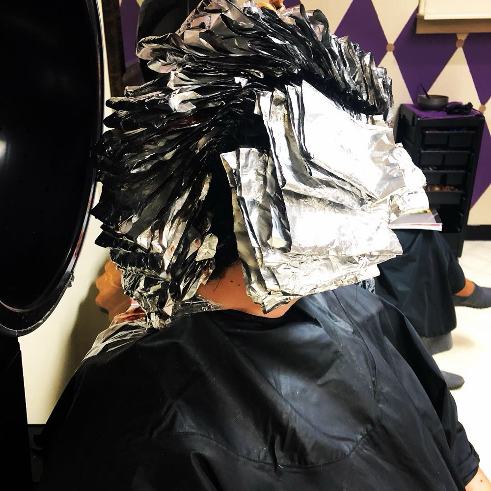 Full Head Of Foil Color