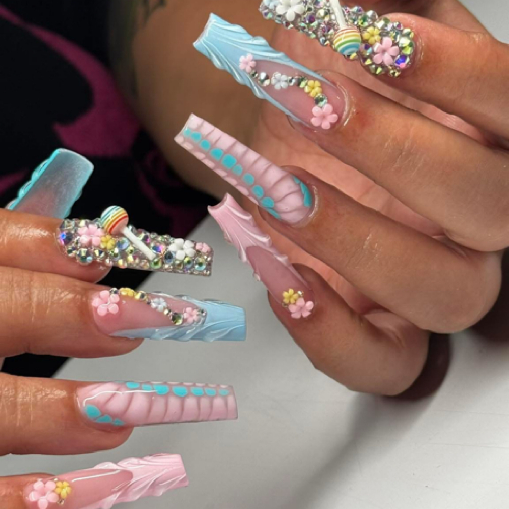 Nail Art at Iced Cartel in Mobile, AL