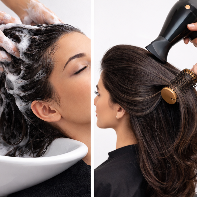 Shampoo, Condition & Blowout at Eden Hair Co. in Arlington, TX