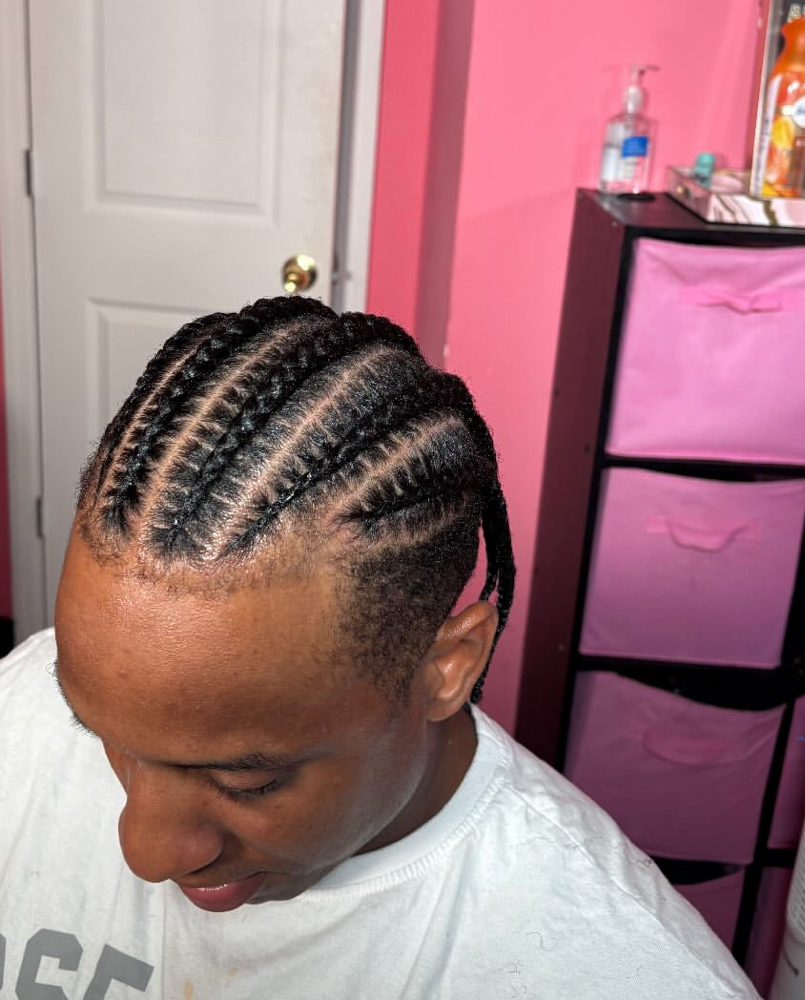 Men Cornrows at Sintiastyledit in Port Saint Lucie, FL