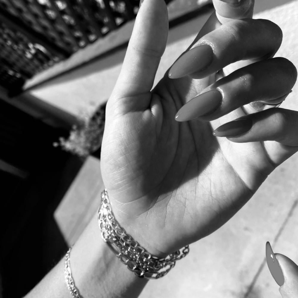 Hard Gel Extension Full Set at KC nails in Santa Monica, CA