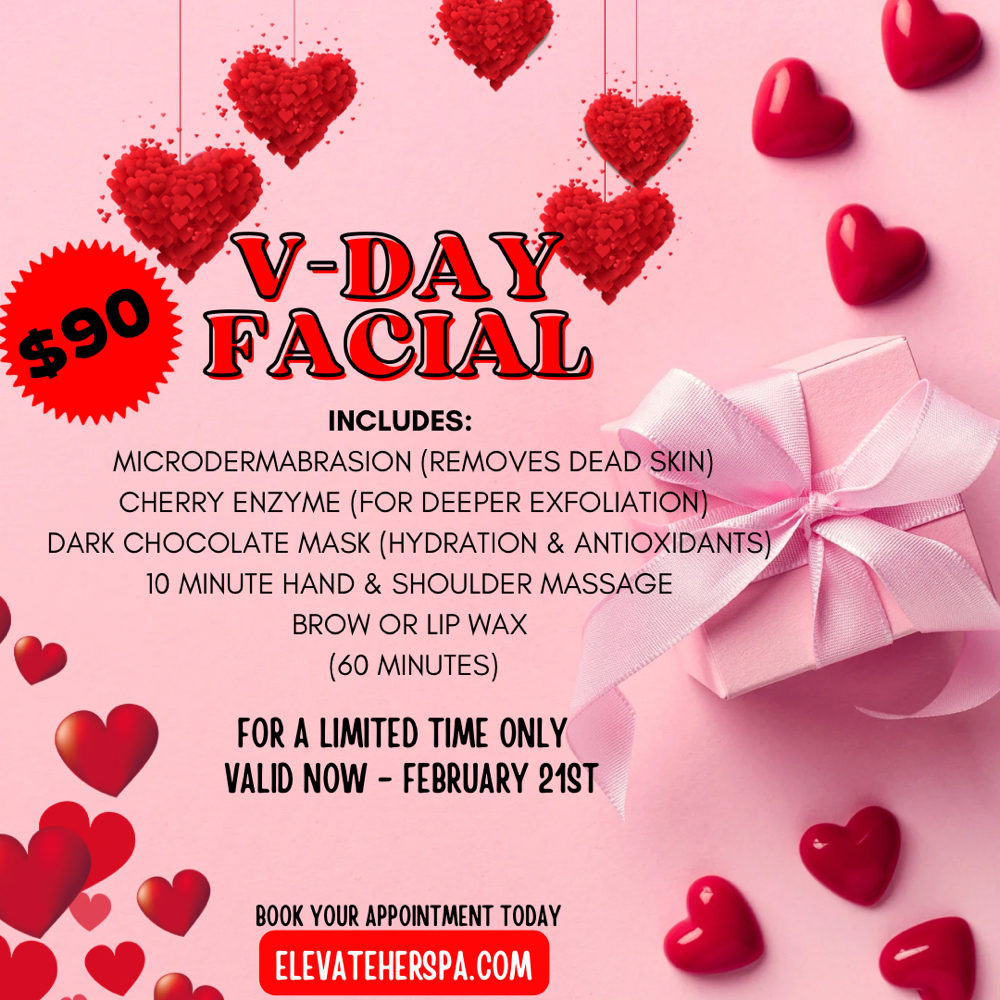 V-Day Facial at ElevateHer Skincare in Wilmington, NC