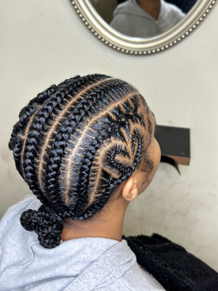 Six Designed Stitch Braids