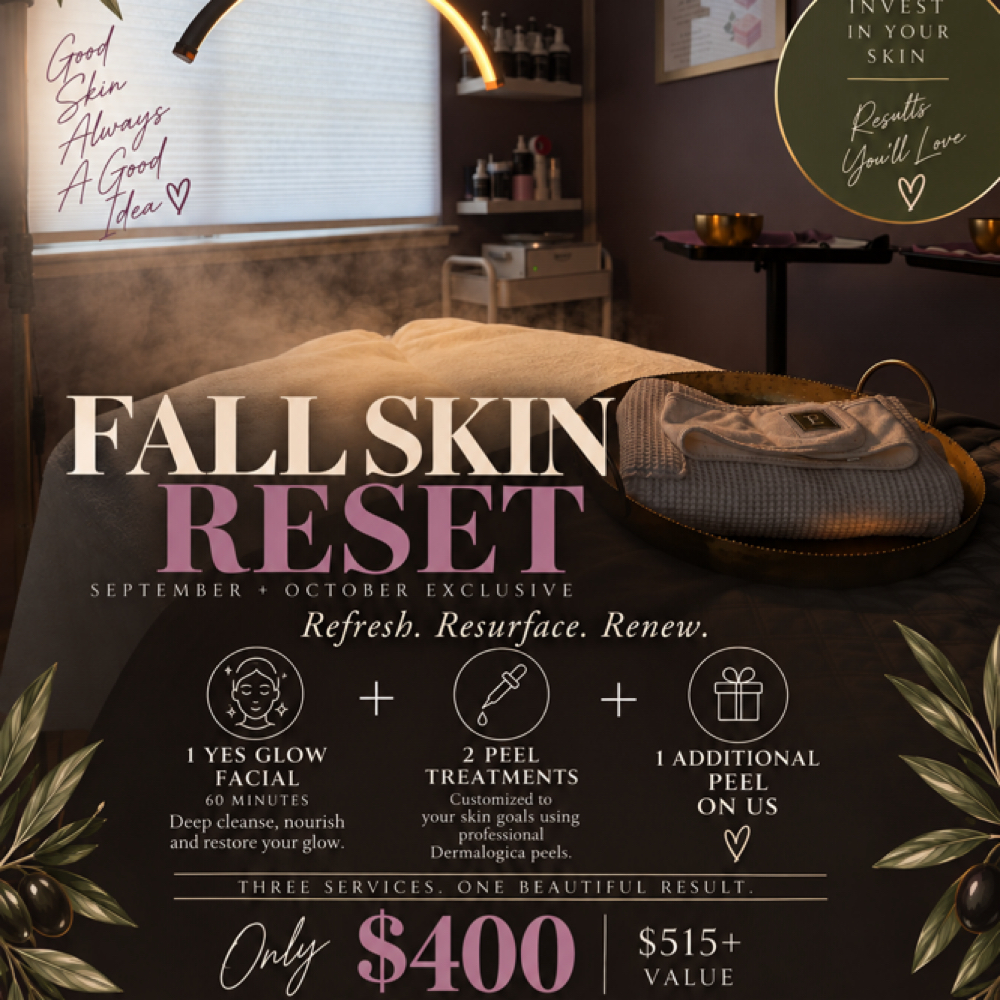 Fall Skin Reset at Yes IIs Beauty in Chico, CA