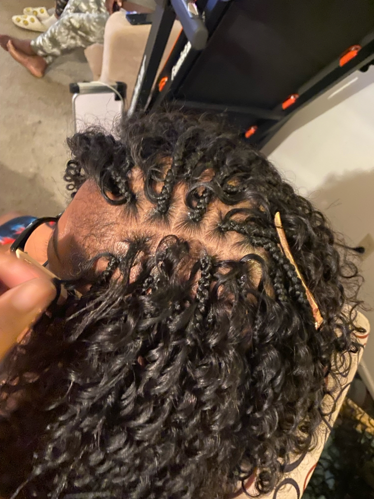 Full Short Boho Braids NOV/SPL