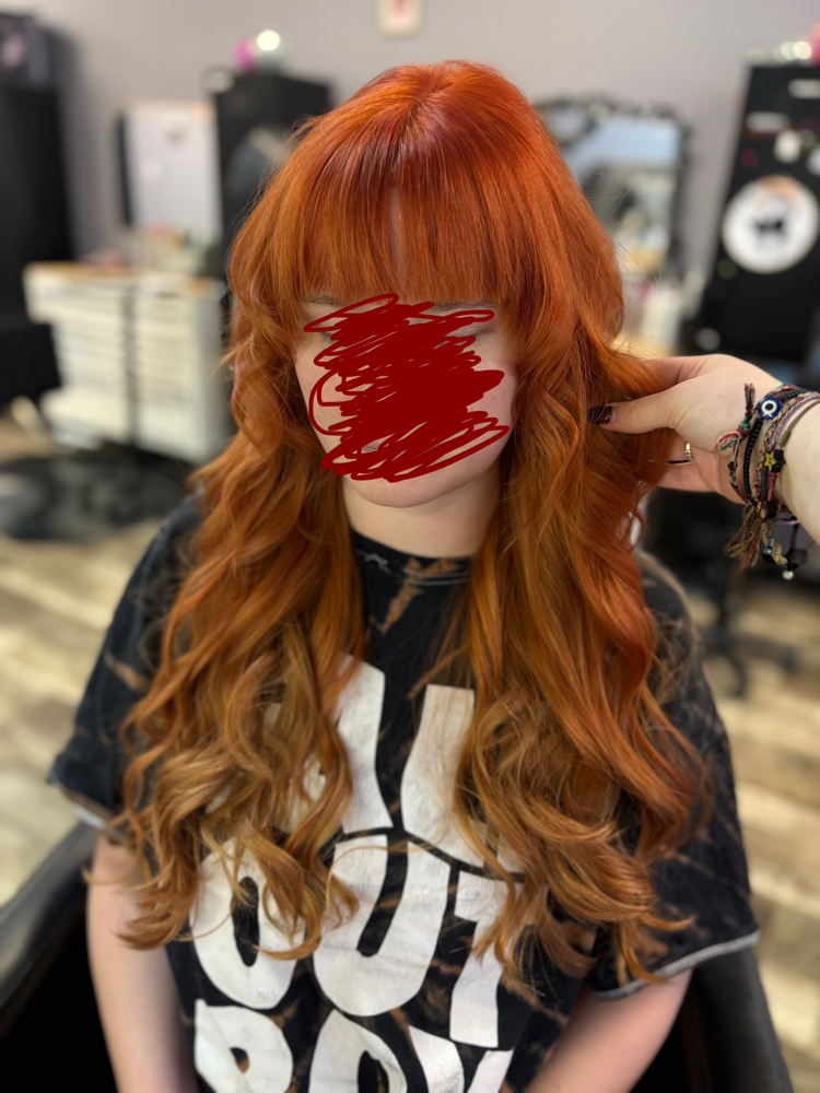 two tone balayage at Beauty by Mady in Pikeville, KY