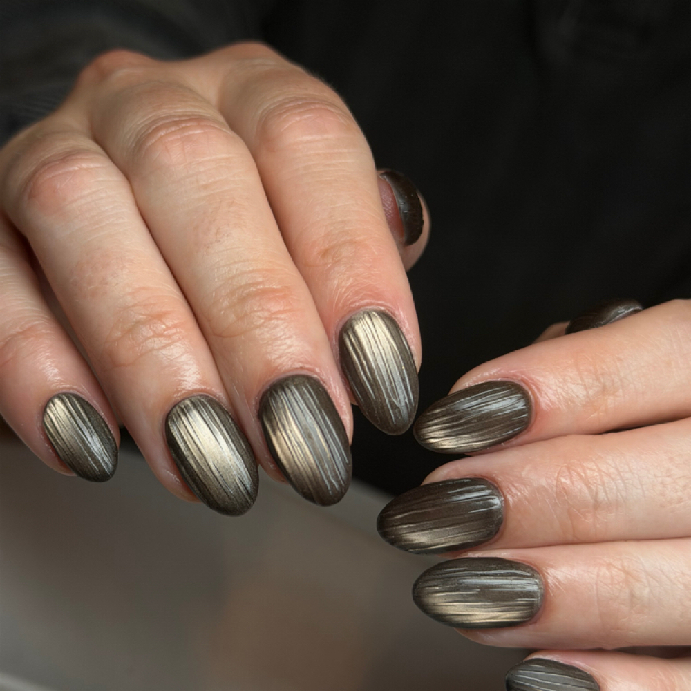 Gel extensions + art tier 2 at Moyo Nails+Lash Studio in Hollywood, CA