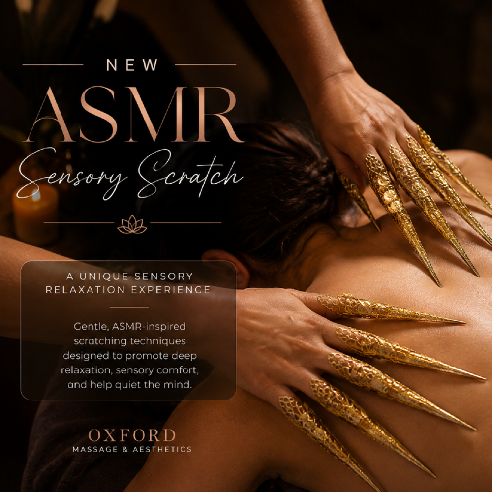 45 Minute ASMR Sensory Touch at Oxford Massage & Aesthetics in Oxford, MS