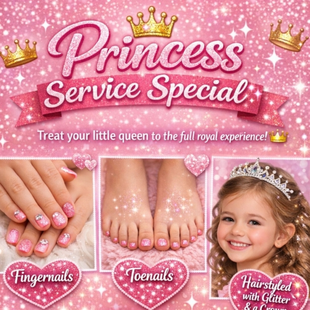 Princess Service at Once Upon A Fade in Effingham, IL