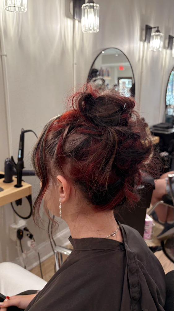 Bridal Hair Trial at Ally & Co. Studios in Springfield, MI