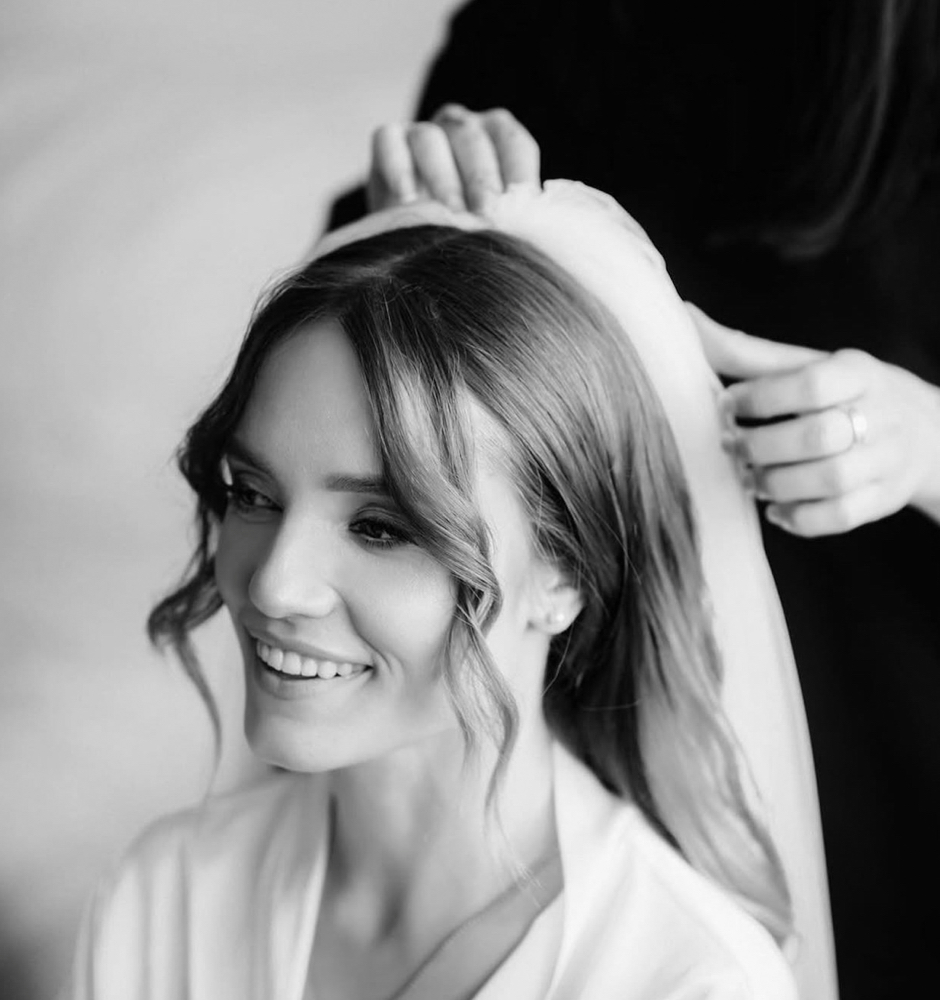 Bridal Hairstyle at SHIK Beauty Bar in Houston, TX