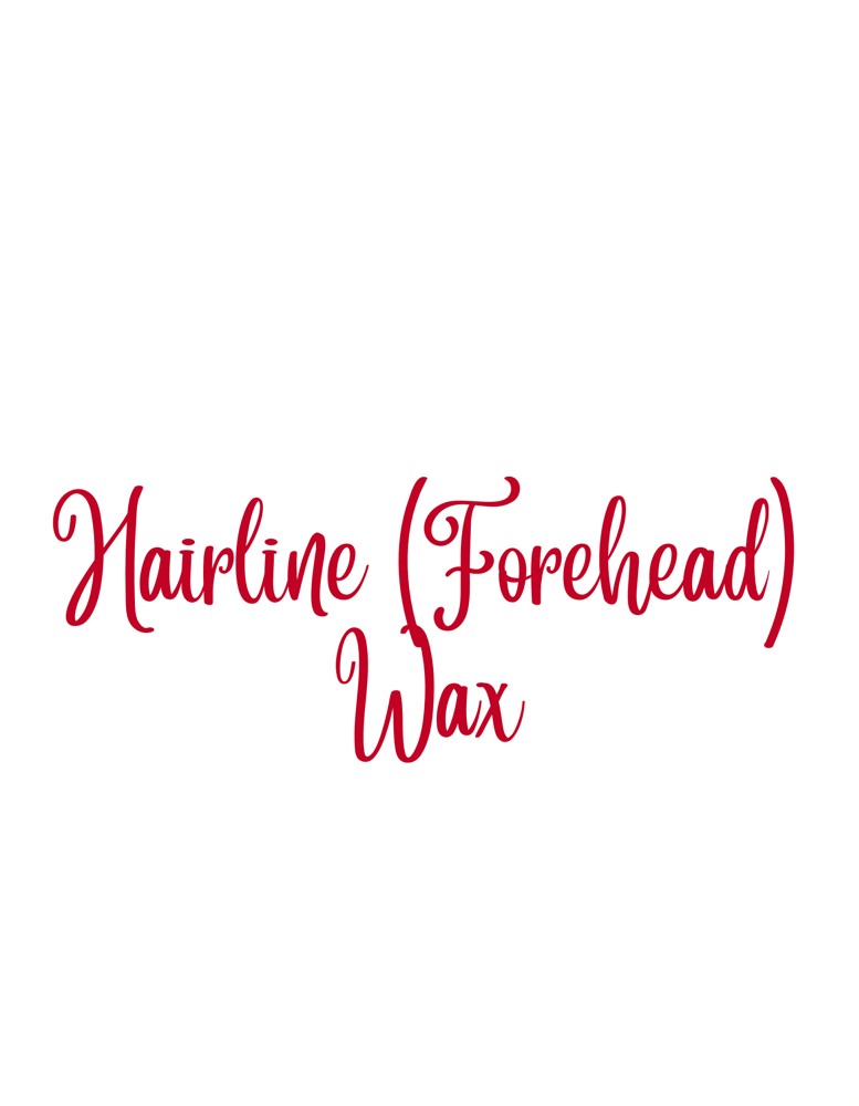 Hairline (forehead) Wax