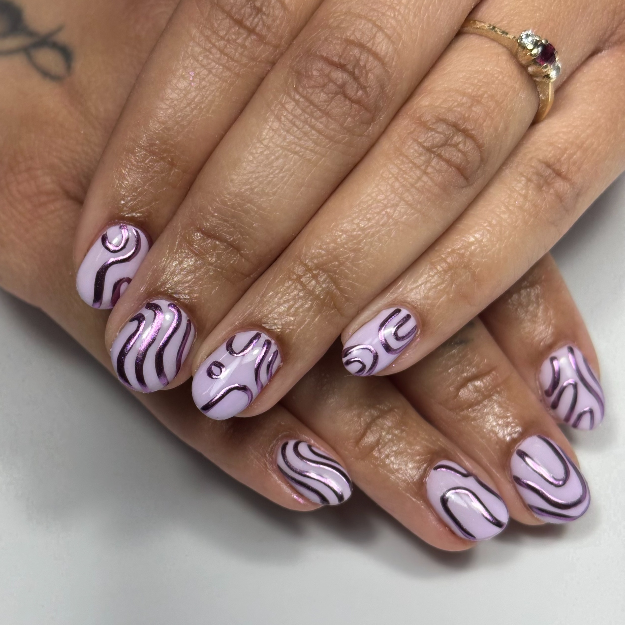 Gel Overlay at NailedbyAndri in Oswego, IL