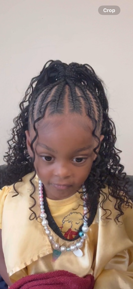 Kids Boho Ponytail at Tae’s Trinity Co. in Phoenix, AZ