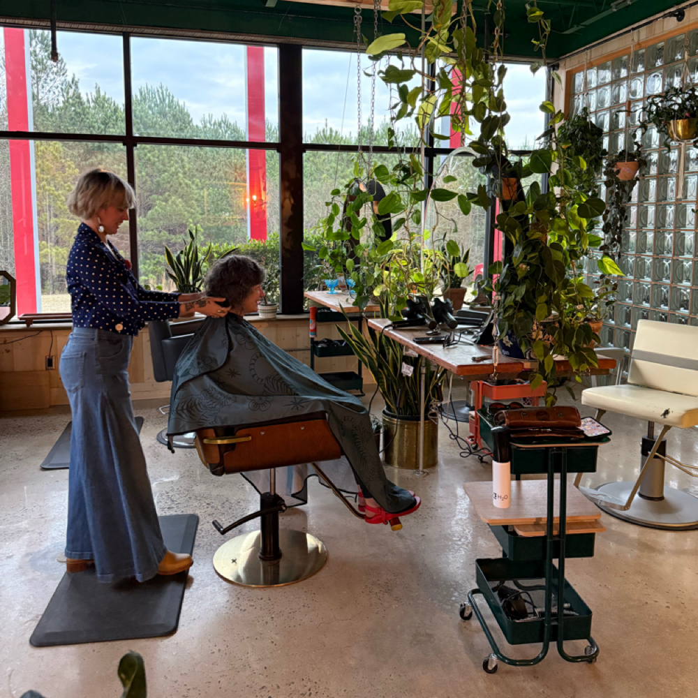 My First Haircut With Amelia at Wisp the Salon in Athens, GA