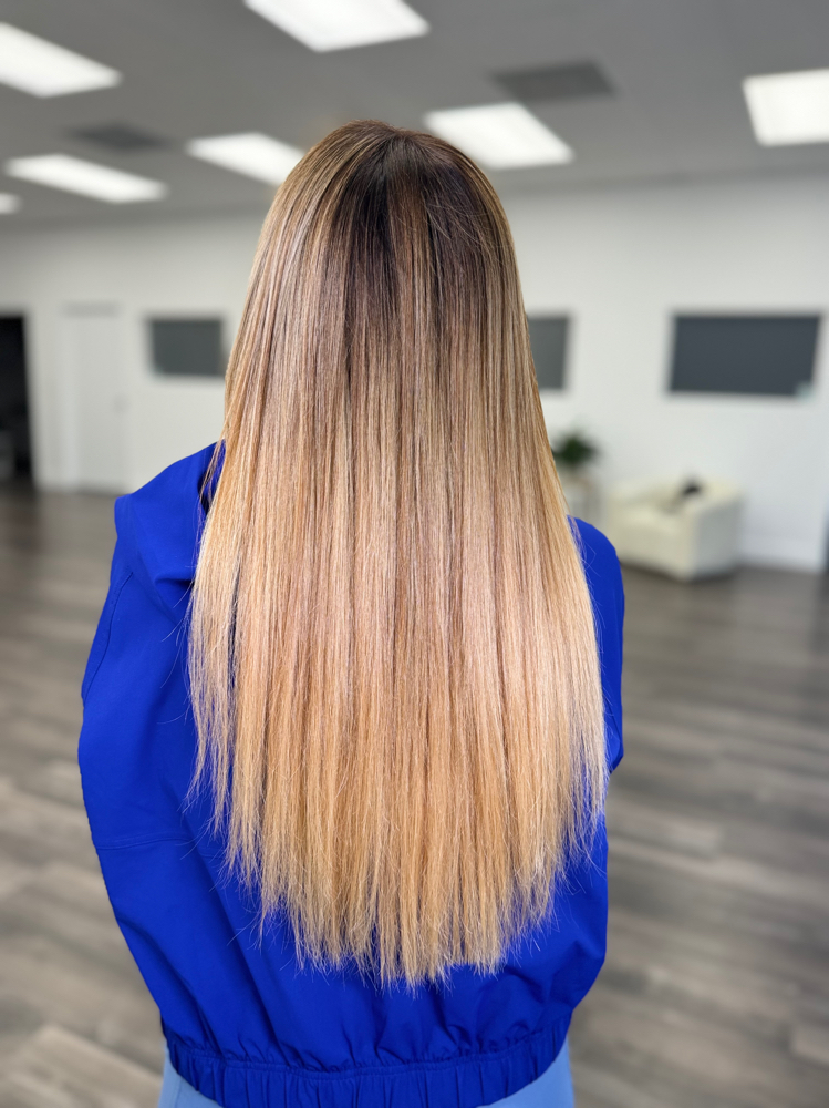 Tape In Extensions Application