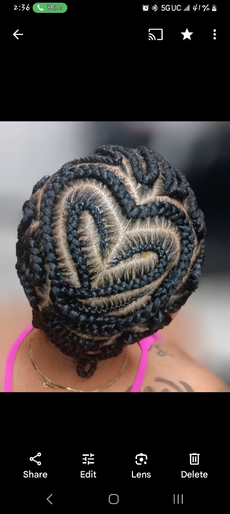 KariZmatiK Braided Baldie W/Hair