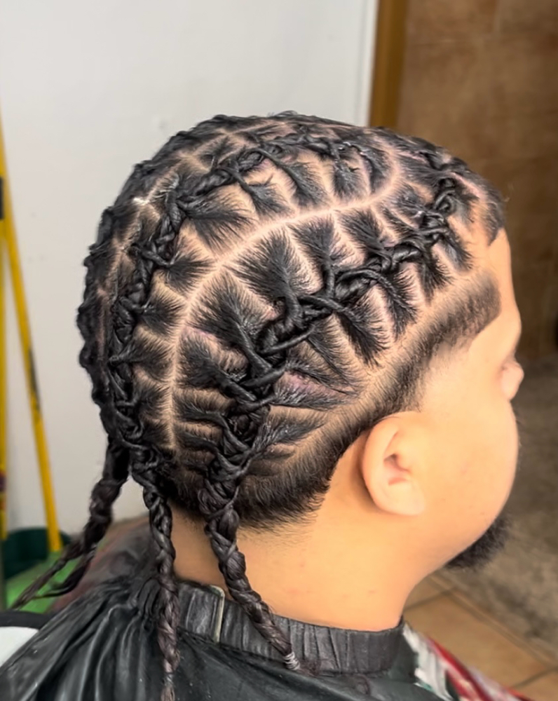 Barrel Twist / Twisted Braids