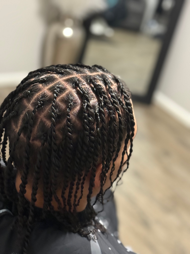 Mens 2 Strand Twist