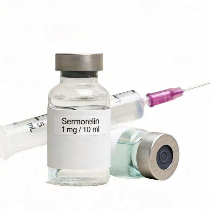 Sermorelin 10mg /10ml Vial at Le bel âge Salon & Spa in Conway, AR