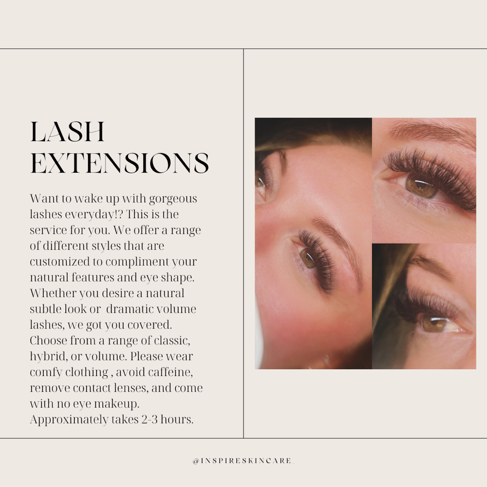 Full Set Lash Extensions