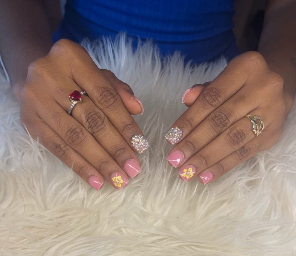 Basic Full Set at Lisa’s Nail House in Tampa, FL