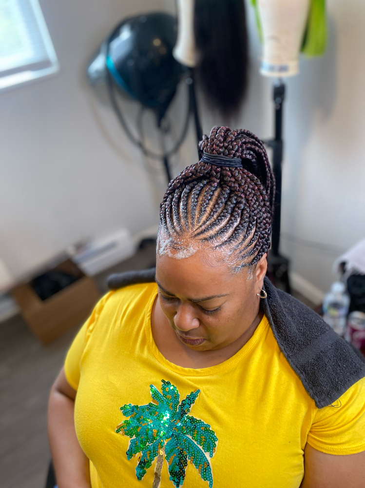 Braided Ponytails / Buns Small