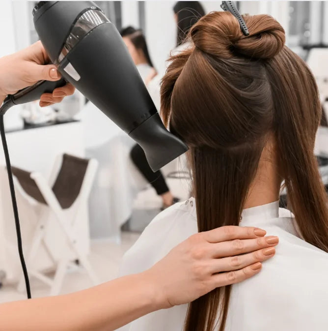 Simple Shampoo And Blow Dry