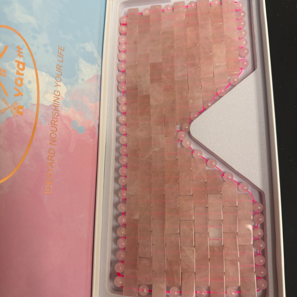 Rose Quartz Eye Mask